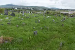 Der Friedhof bei der Ballinskelligs Priorei