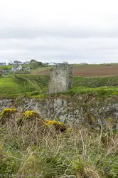 Reste des Dunseverick Castle