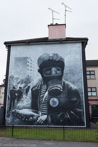 Erinnerung an die Troubles in Nordirland