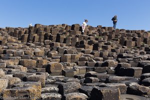Die Basaltsäulen vom Giant's Causeway in Nordirland
