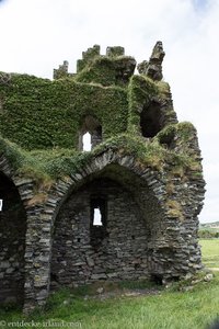 Ruinen der Festung Ballycarberry Castle