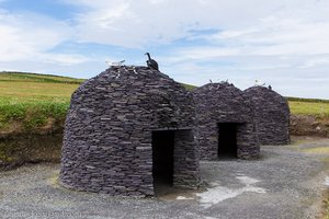 Bienenkorbhütten bei den Cliffs of Kerry