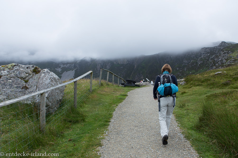 Bei Schauerwetter zum Slieve League