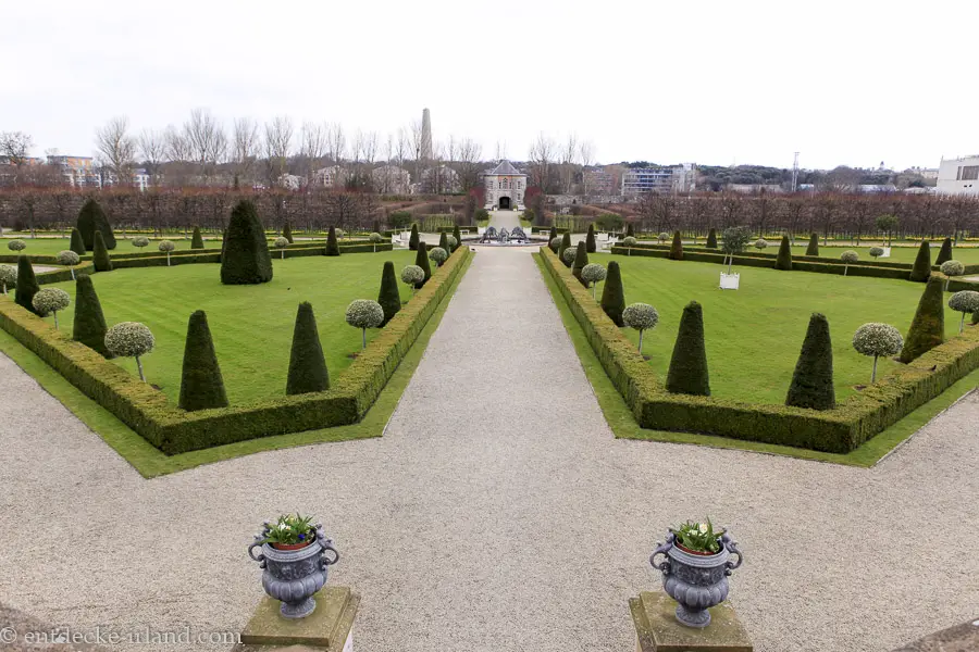 Im Royal Hospital Garden von Dublin