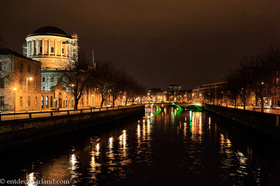 Entdecke Irland - Blick über den Liffey
