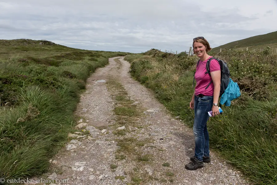 Anne auf dem Lub na Cille