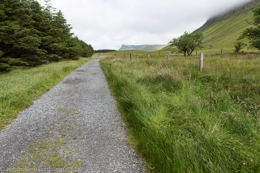 Auf dem Benbulben Looped Walk