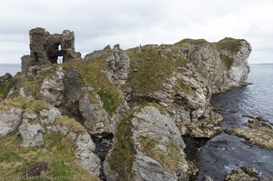 Noch ein Blick zum Kinbane Castle