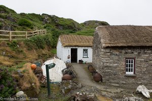 Beim Rundgang durch das Glencolmcille Folk Village