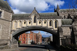 Verbindung vom Dublinia zur Christ-Church-Kathedrale