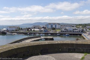 Aussicht vom Carrickfergus Castle im County Antrim