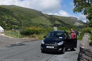 auf den Weg zum Benbulben Walk