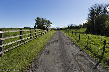 Landwirtschaftsweg zum Tully Castle
