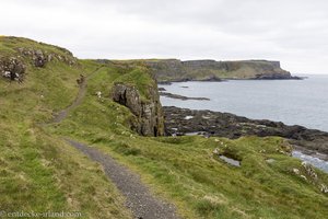 Der Rückweg, zuerst entlang der Klippen