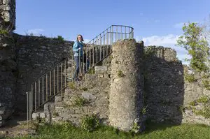 Treppen zum Aussichtspunkt