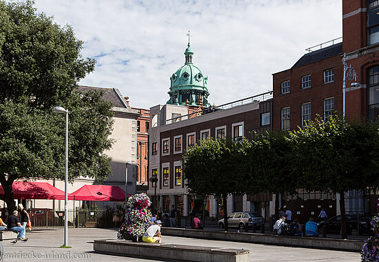 Blick über den Wolfe Tone Square in Dublin