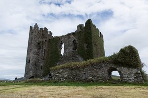 Das Ballycarbery Castle nahe dem Ring of Kerry