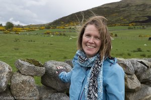 Anne fühlt sich wohl in den Mourne Mountains