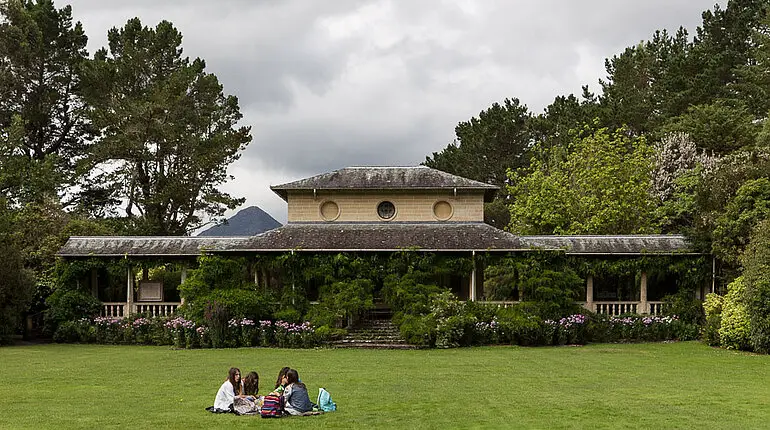 im italienischen Garten von Garinish Island