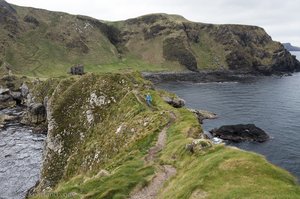 Kinbane Head - Die vielleicht ungemütlichste Burg der MacDonnels