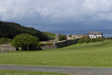 Ein Blick über das Anwesen Downhill Demesne