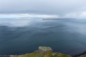 Aussicht vom Fair Head nach Rathlin Island