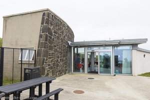 Bei der Vogelwarte von Rathlin Island