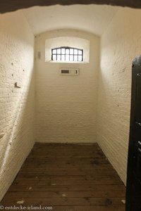 in einer der Zellen des Kilmainham Gaol