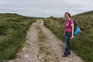 Anne auf dem Lub na Cille