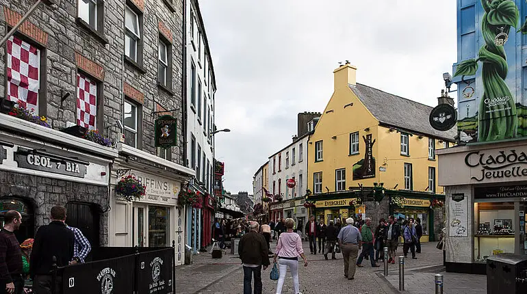 im Städtchen Galway