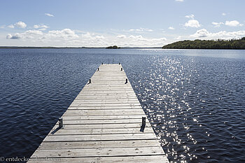 Bootsanleger auf den Lower Lough Erne