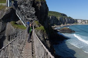 Lars auf der Carrick-a-Rede