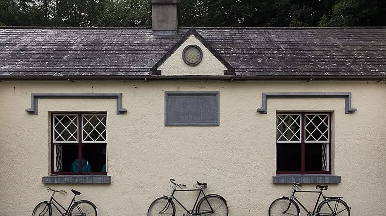 Schulhaus im Folk Park Bunratty