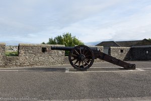 Kanone auf der Stadtmauer von Londonderry