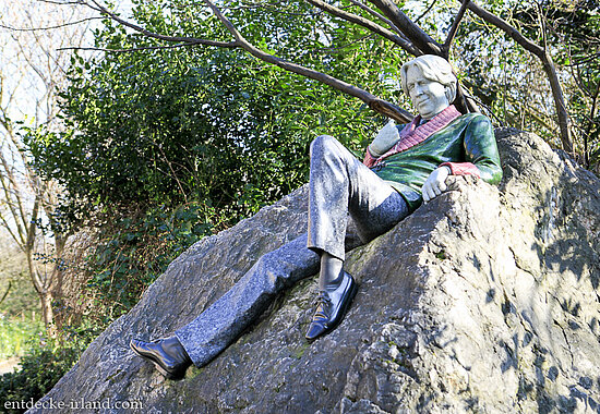 Oscar-Wilde-Statue am Merrion Square Dublin