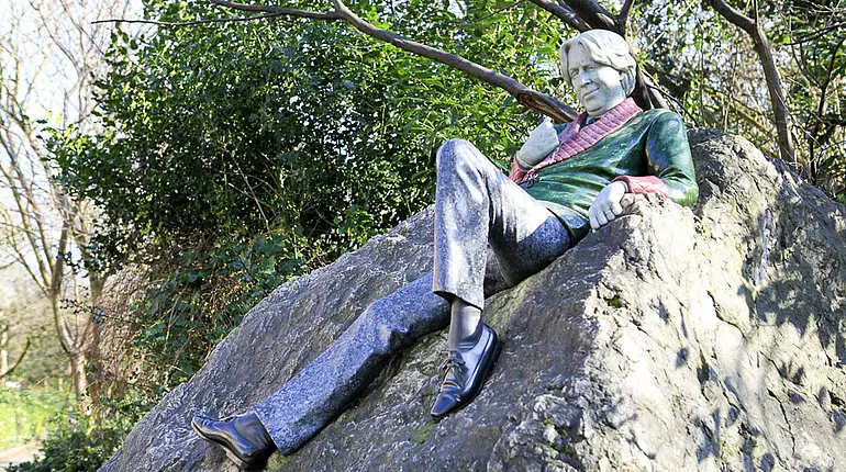 Oscar Wilde auf dem Merrion Square