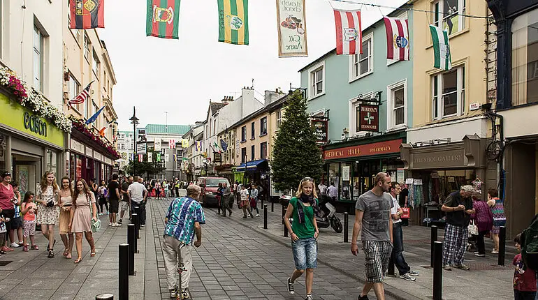 in den Straßen von Killarney