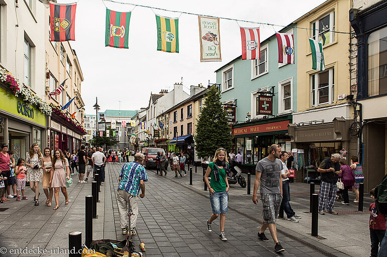 in den Straßen von Killarney