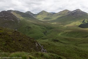 grünes Connemara beim Diamond Hill