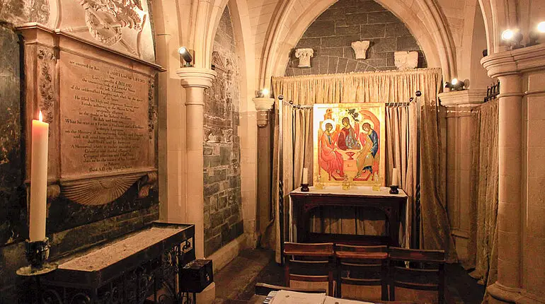 Kapelle in der Christ Church Cathedral von Dublin