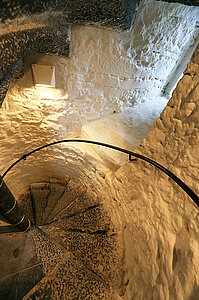 Wendeltreppe der Festung