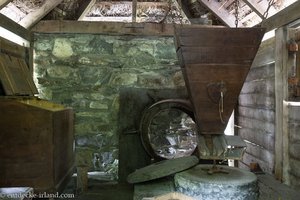 vertikale Mühle im Bunratty Folk Park