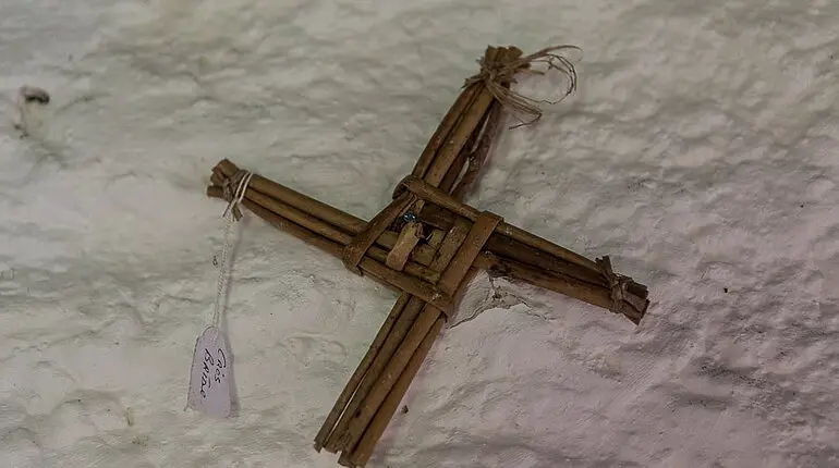 Das Brigitten-Kreuz sollte das Haus vor Sturm und Feuer schützen.