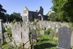 Grey Abbey - Friedhof und Ruine eines Klosters