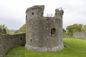 Der Donjon von Dundrum Castle