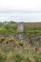Reste des Dunseverick Castle