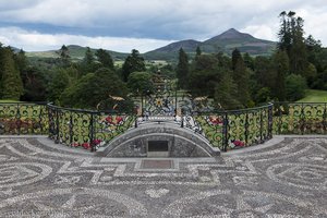 Blick zum italienischen Garten