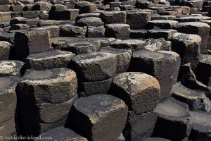 Die Basaltsäulen am Giant's Causeway