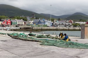 Hafenszene im County Kerry