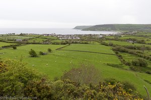 Aussicht auf den Ort Carnlough